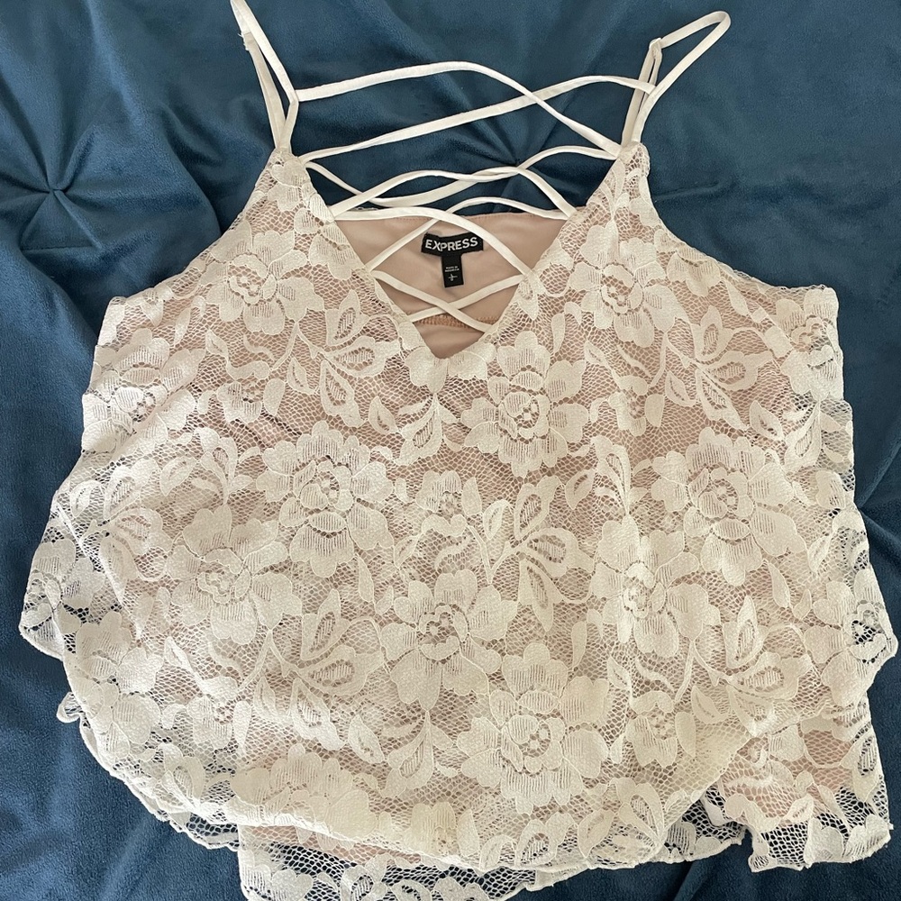 Express Floral Shirt